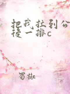 把我拉到公交最后一排c