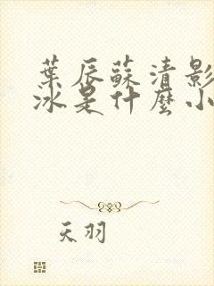 叶辰苏清影秦若冰是什么小说