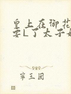 皇上在御花园里要L了太子妃