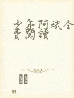 少年阿斌全文免费阅读