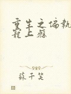 重生之偏执老公宠上瘾