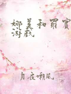 娜美和罗宾h小游戏