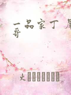 一品家丁 犀利哥