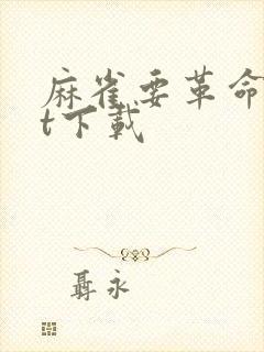 麻雀要革命txt下载