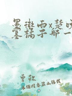 墨微雨x楚晚宁塞橘子哪一章