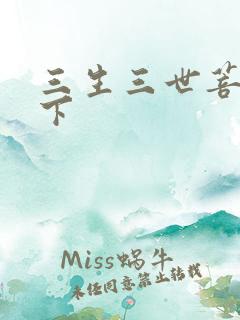 三生三世菩提树下