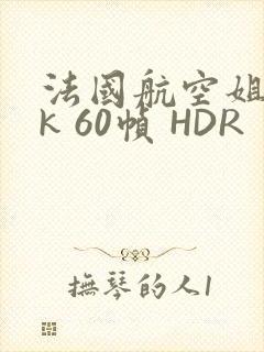 法国航空姐 4k 60帧 HDR