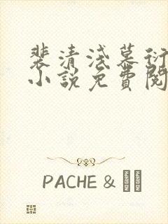 裴清浅慕衍之的小说免费阅读无弹窗