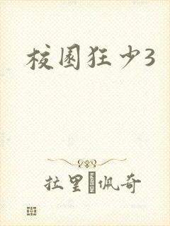 校园狂少3