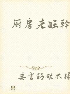 厨房老旺干秦雨
