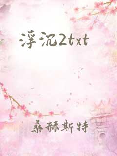 浮沉2txt