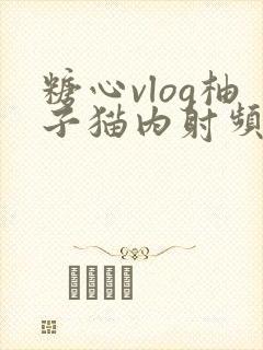 糖心vlog柚子猫内射频