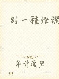 别一种灿烂生活