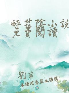 醉花阴小说全文免费阅读