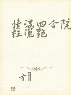 情满四合院之傻柱猎艳