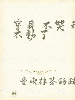 宝贝 不哭 我不动了