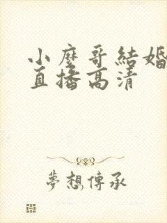 小么哥结婚视频直播高清