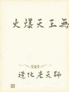 火爆天王无弹窗