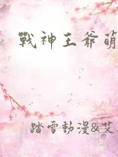 战神王爷萌虎妃
