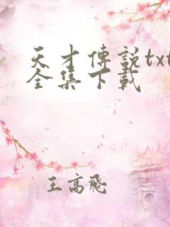天才传说txt全集下载