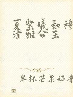 夏紫曦和穆景天清雅公主