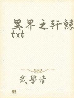 异界之轩辕剑魂txt