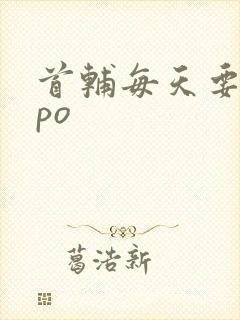 首辅每天要不够po