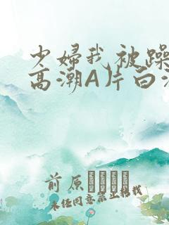 少妇我被躁爽到高潮A片白洁