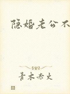 隐婚老公不节制