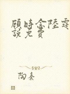 顾时念陆霆骁小说免费