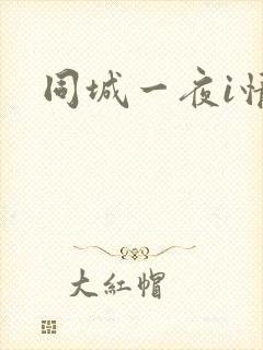 同城一夜i情