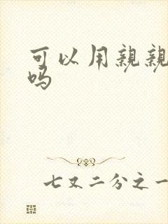 可以用亲亲赊账吗