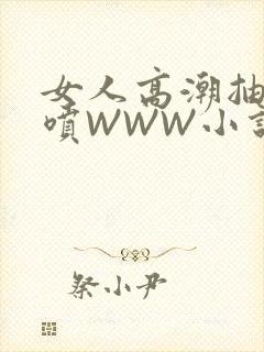 女人高潮抽搐潮喷WWW小说