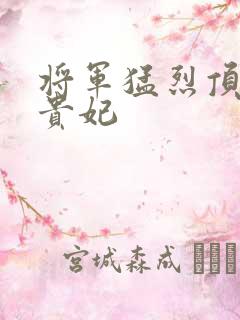 将军猛烈顶弄h贵妃