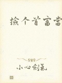 捡个首富当姑爷