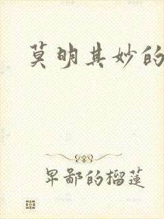 莫明其妙的穿越