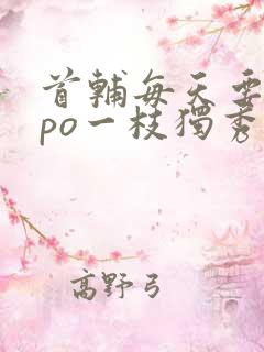 首辅每天要不够po一枝独秀全文