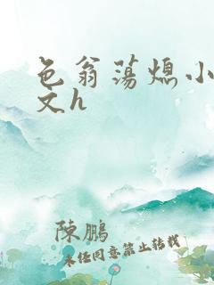 色翁荡熄小说全文h