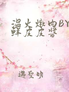 温火炖肉BY海鲜皮皮酱