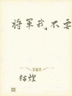 将军我不要你了