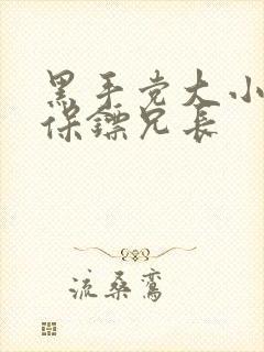 黑手党大小姐和保镖兄长