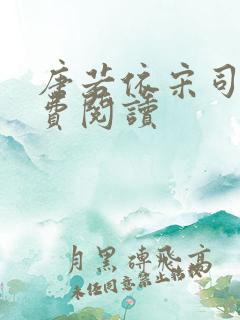 唐若依宋司琛免费阅读