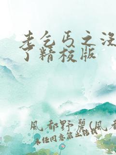 老乞丐之没完没了精校版