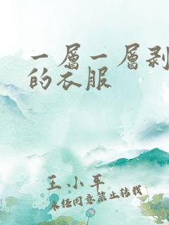 一层一层剥开你的衣服