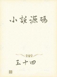 小说源码