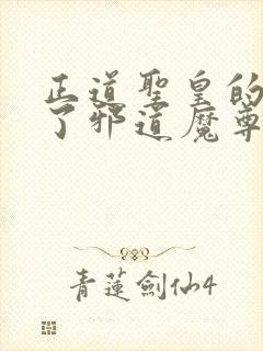 正道圣皇的我娶了邪道魔尊 小说