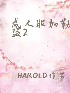 成人版加勒比海盗2