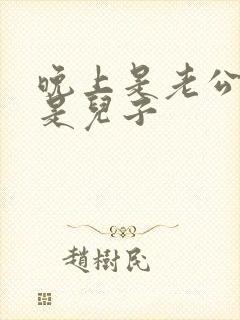 晚上是老公白天是儿子