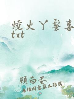 烧火丫鬟喜洋洋txt