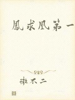 凤求凰第一皇后